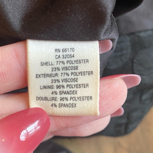 Maeve x Anthropologie • Elegant Black Textured Pencil Skirt • Size 4 • EUC - Picture 6 of 6